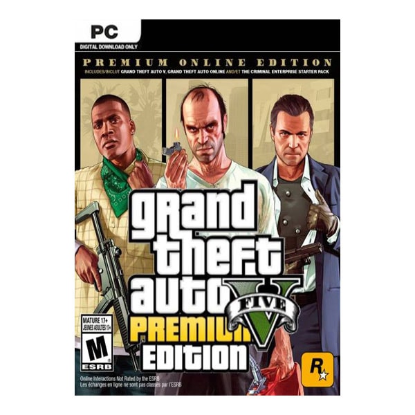 Bản Quyền Grand Theft Auto V (Gta 5) Premium Edition - Nam Toàn Store
