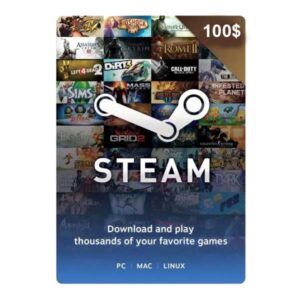 Steam Wallet Code 100$